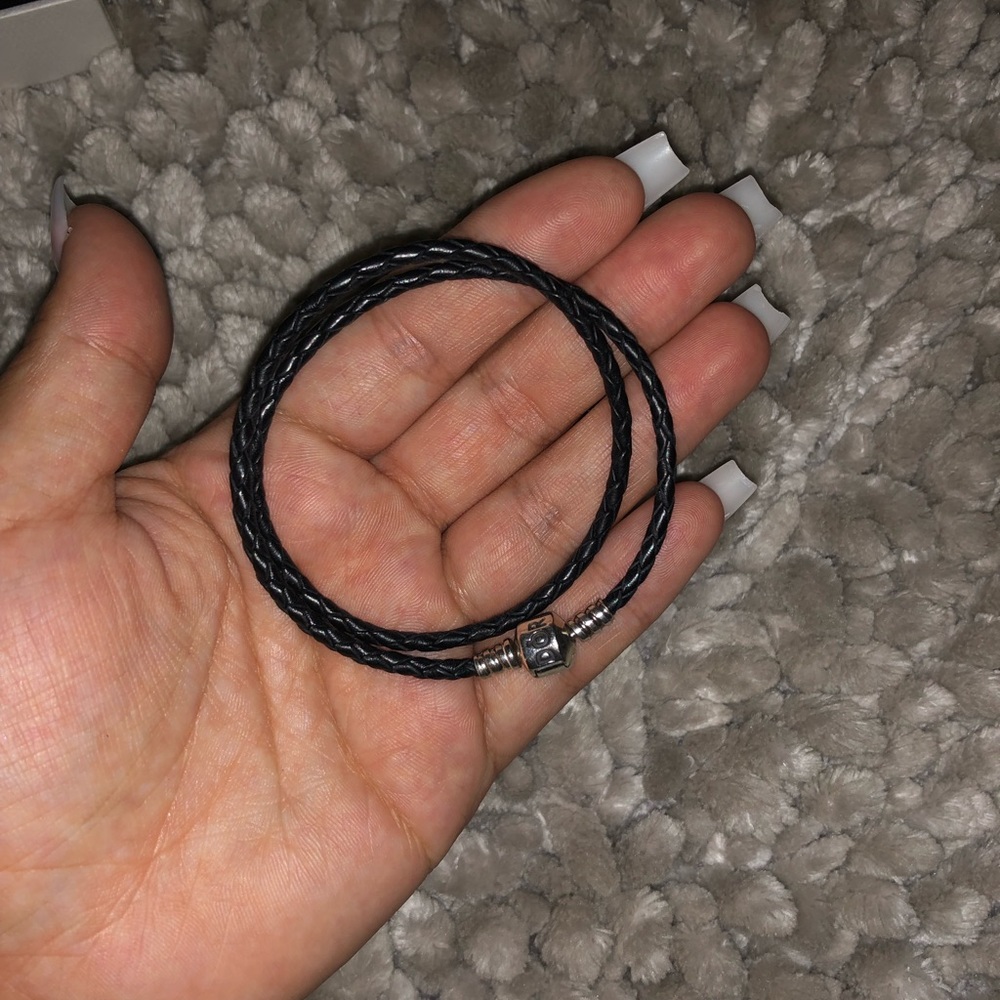 Pandora leather bracelet